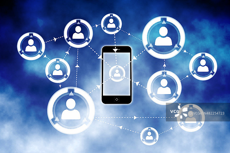 在线社区背景图片素材