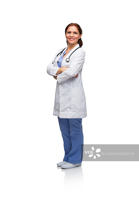 微笑的女医生图片素材