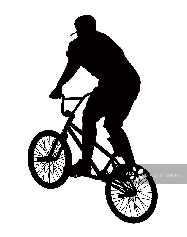 BMX自行车图片素材