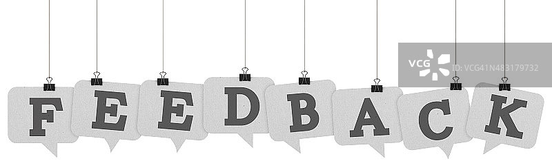 反馈语音气泡词图片素材