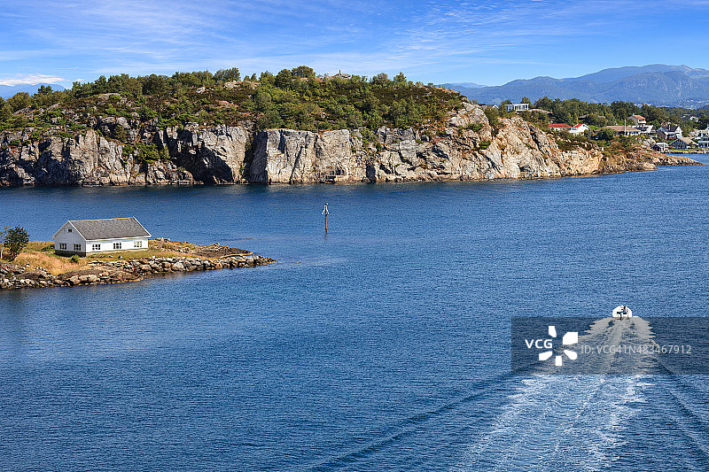挪威海岸图片素材