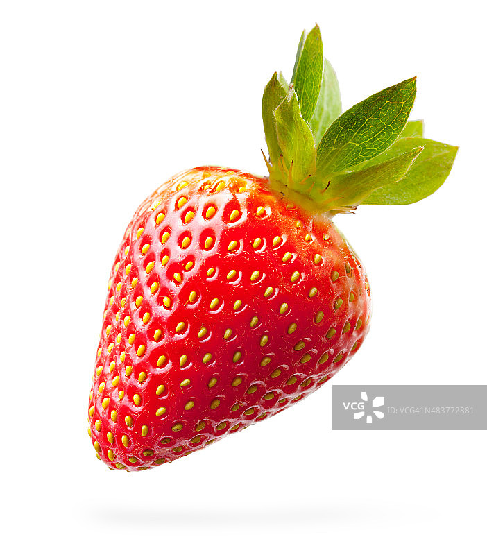 草莓微距图片素材