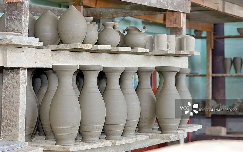 黏土陶器图片素材