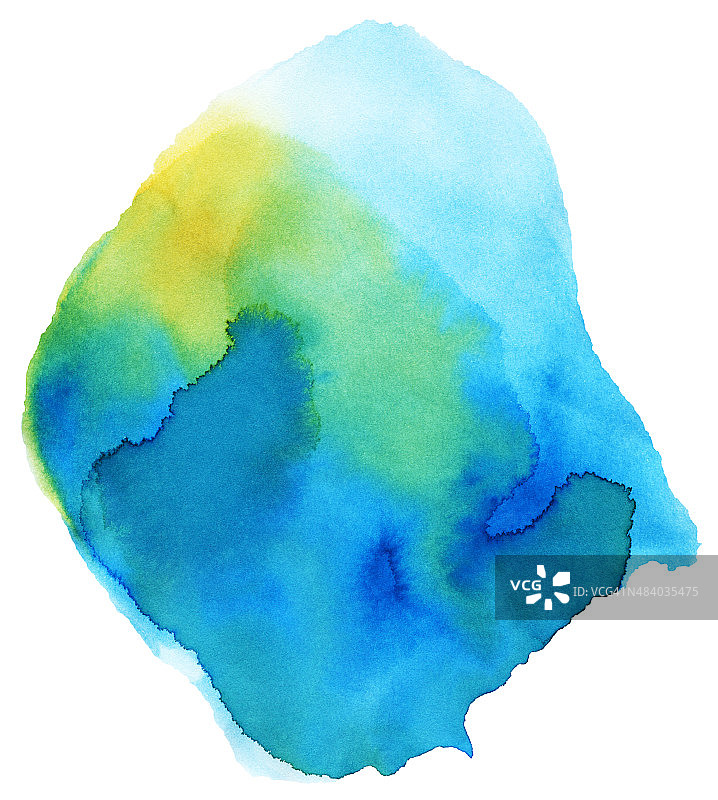 水彩颜料纹理图片素材