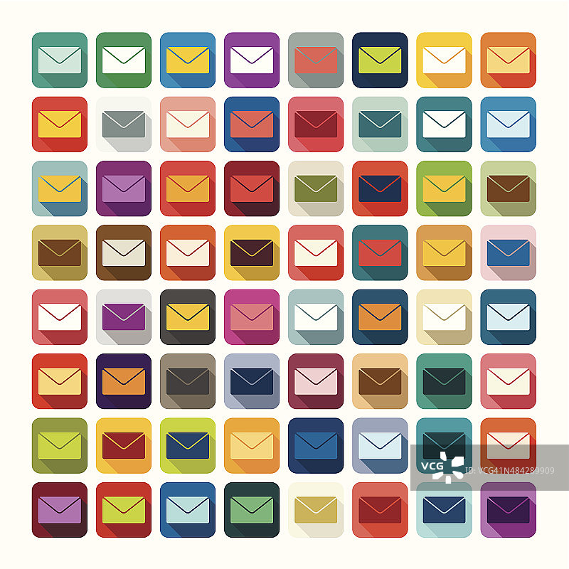 扁平风格电子报图片素材