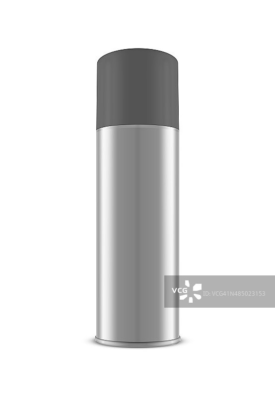 黑色喷雾气雾罐图片素材