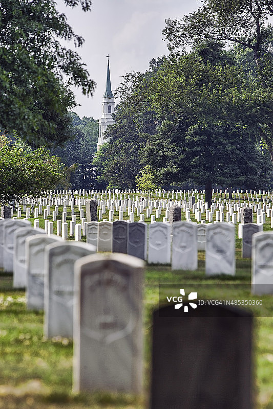 阿灵顿国家公墓图片素材