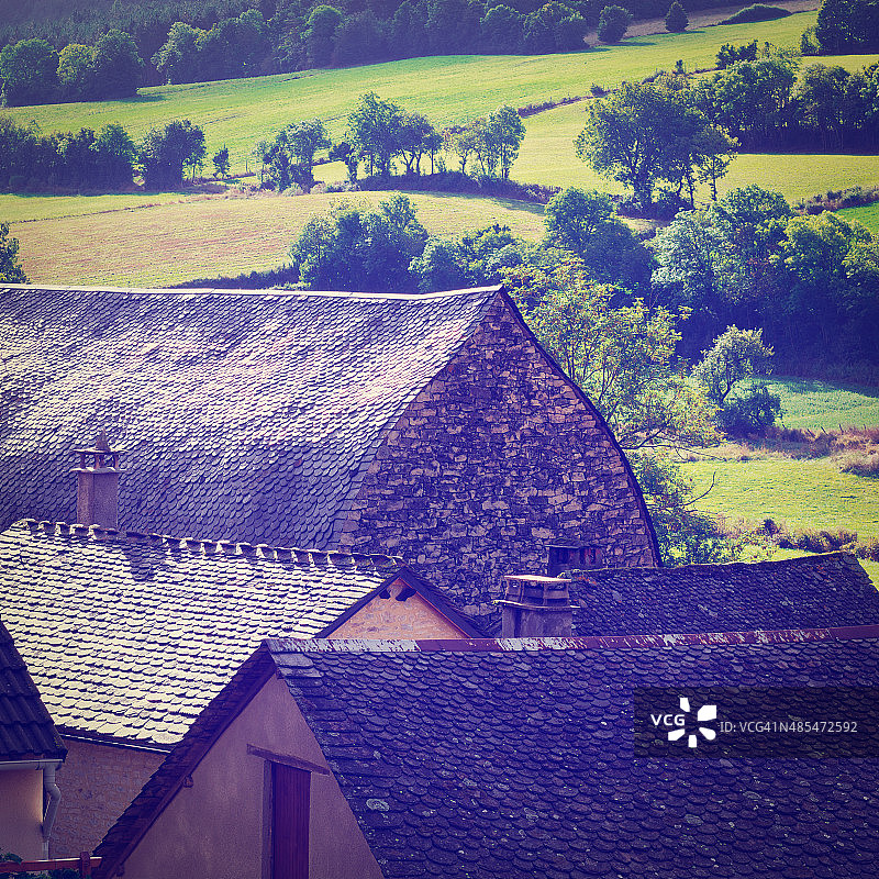 法国小镇图片素材