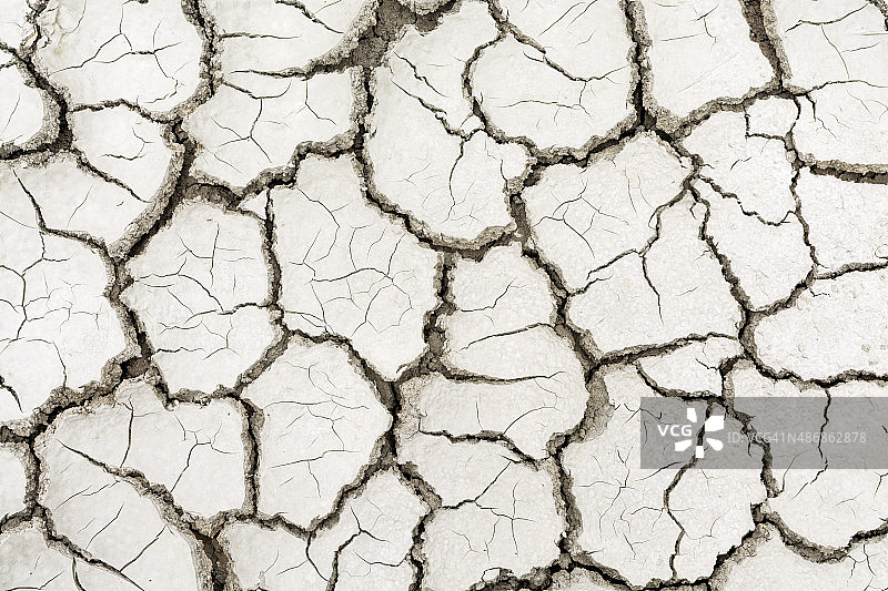 干旱的土壤龟裂纹理图片素材