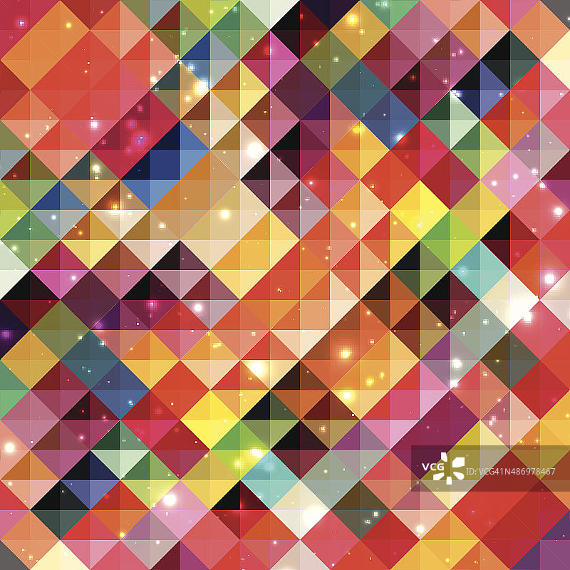 做旧风格的几何形状背景图片素材