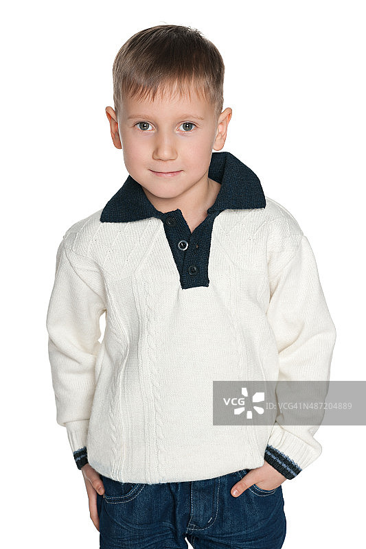 阳光灿烂的男孩图片素材