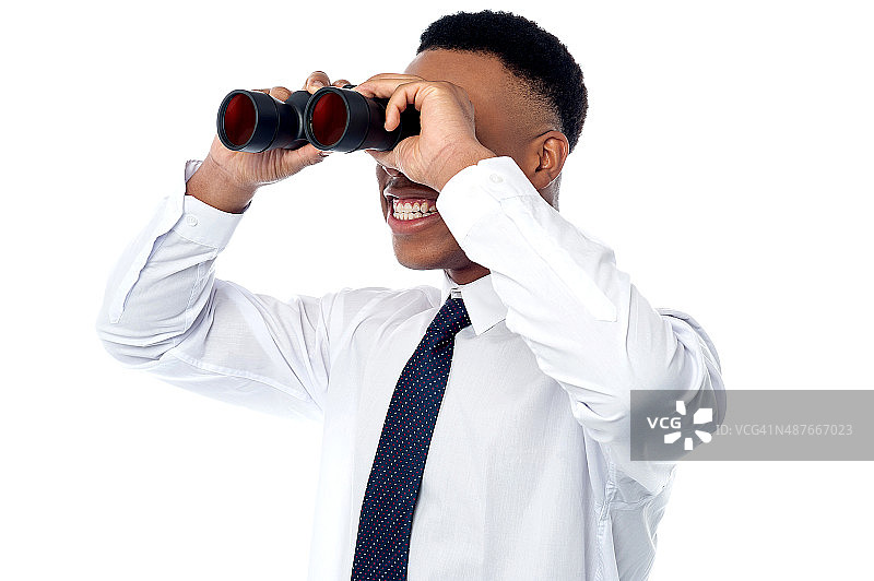 寻找人才的年轻商人图片素材