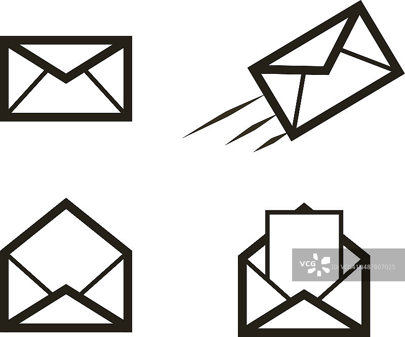 邮件图标图片素材