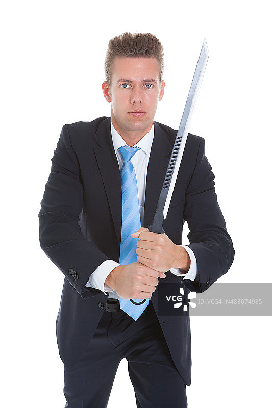 佩剑的商人图片素材