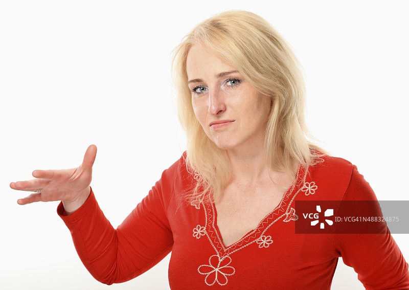 年轻女人肖像图片素材