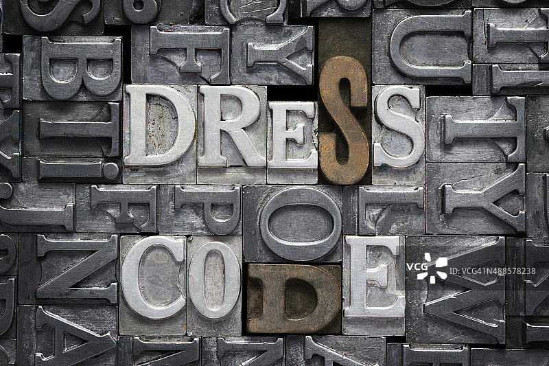 符合着装规范图片素材