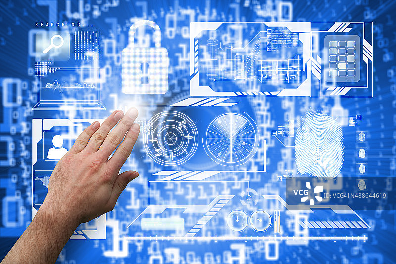 手部展示的合成图像图片素材