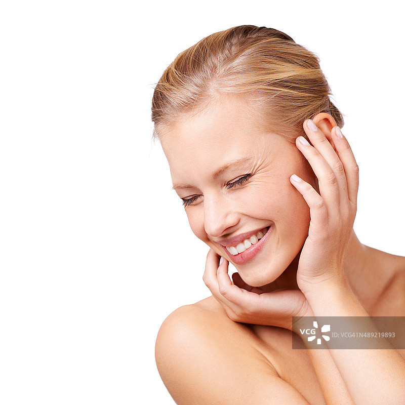 迷人微笑融化人心图片素材