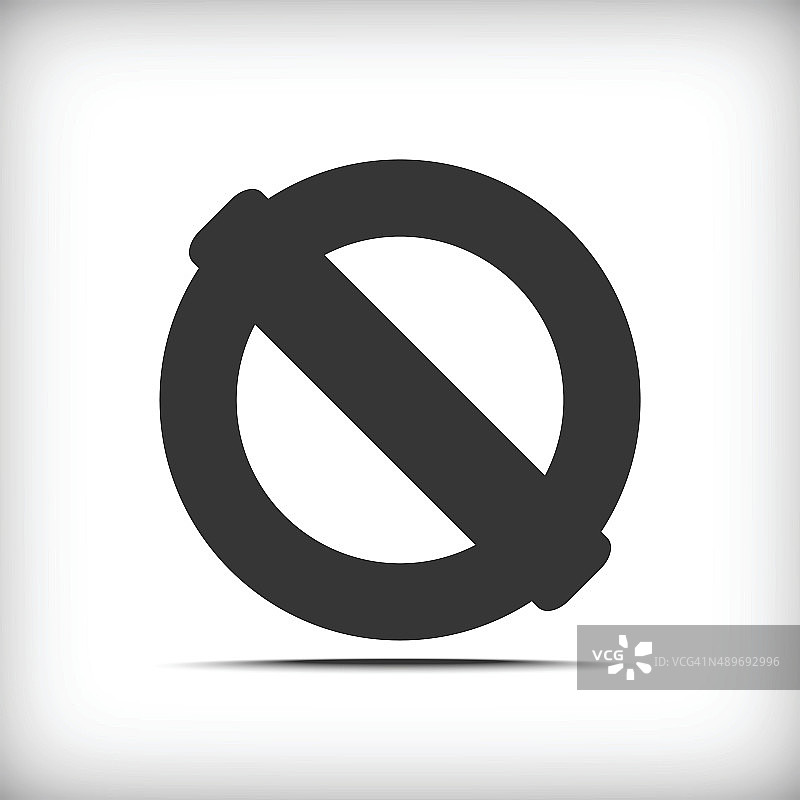 禁止标志图标图片素材
