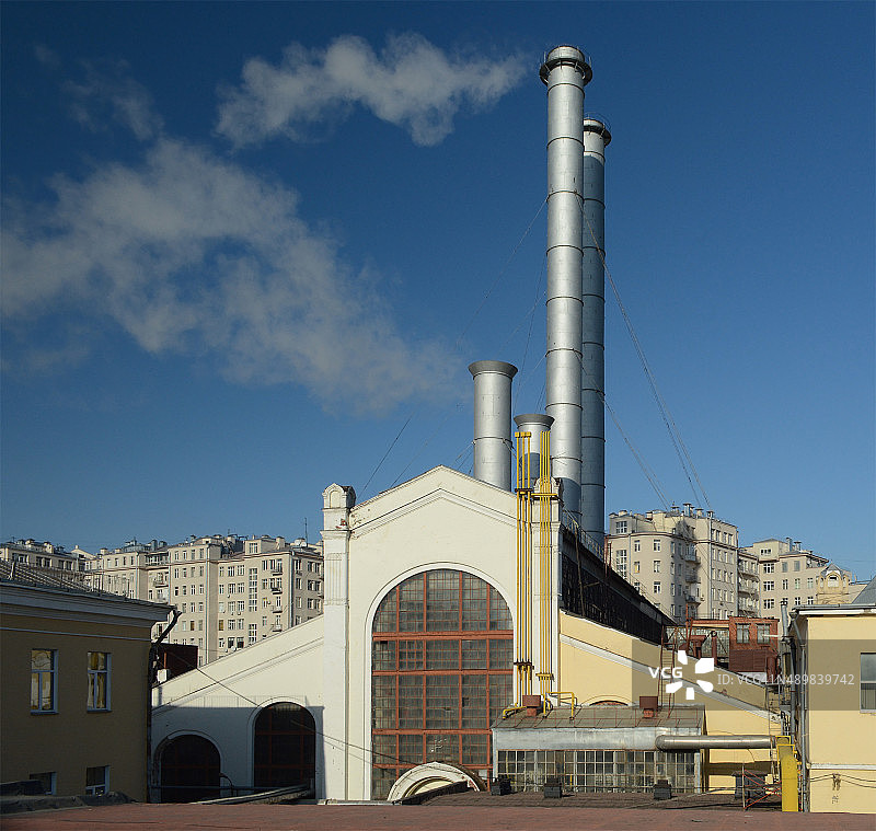 火力发电站图片素材