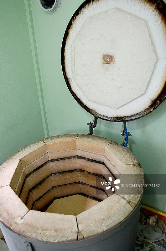 泰式五色陶器图片素材