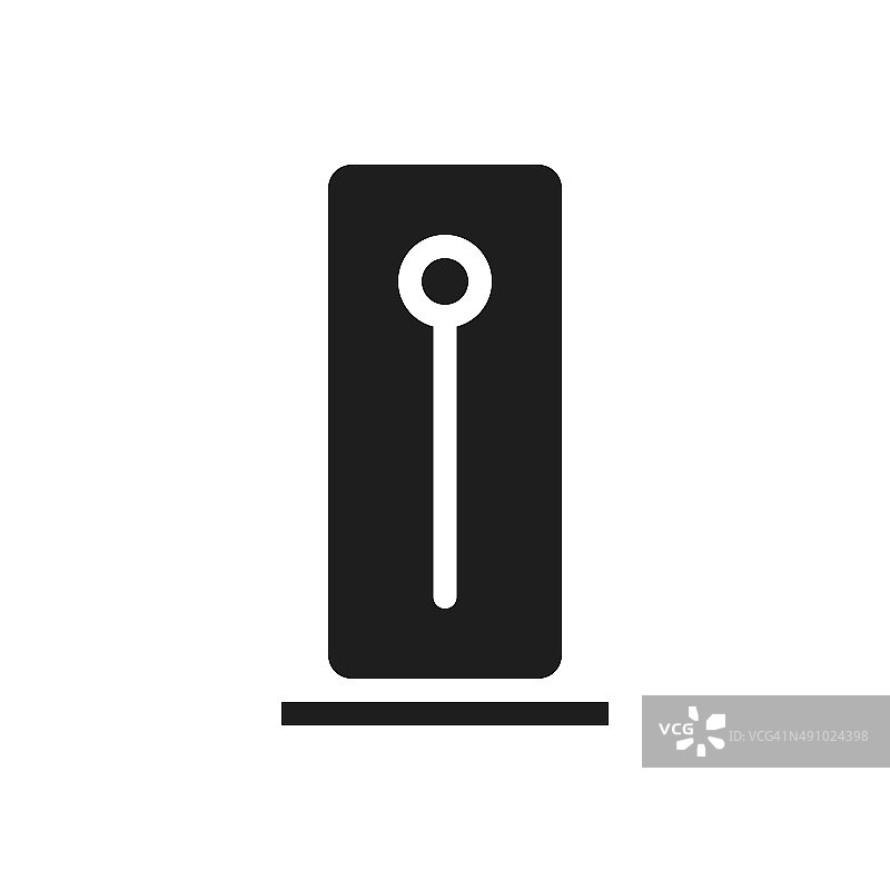 白色背景上的硬盘驱动器图标图片素材