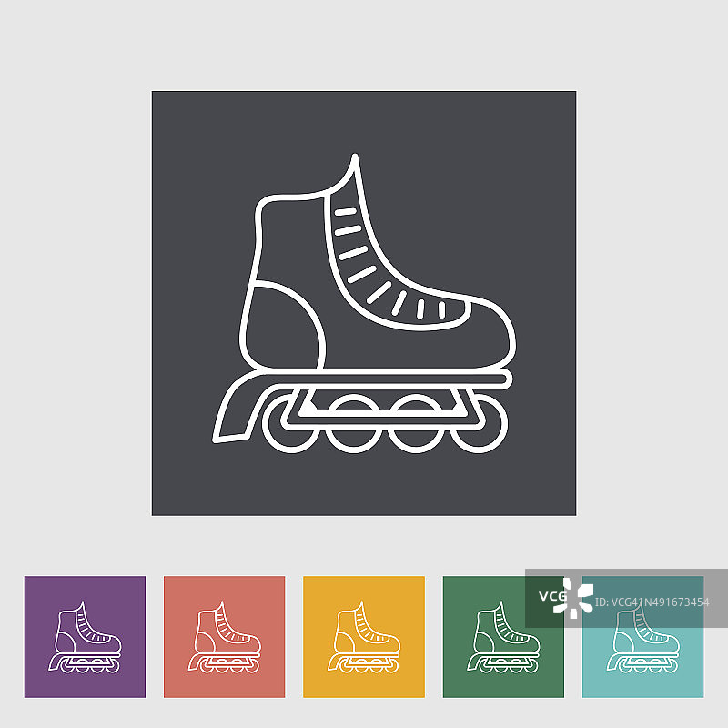 轮滑鞋图片素材