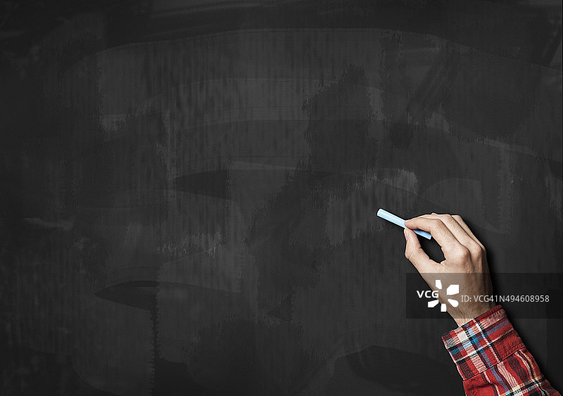 空白黑板概念图片素材