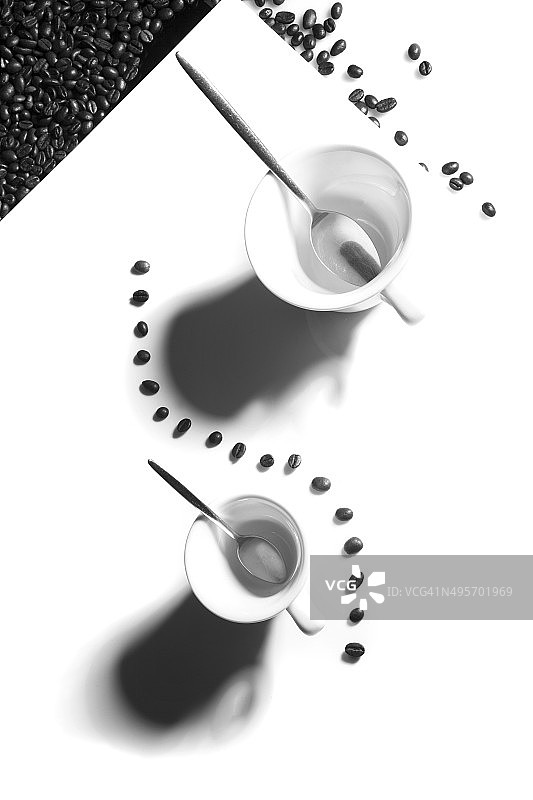 咖啡舞图片素材