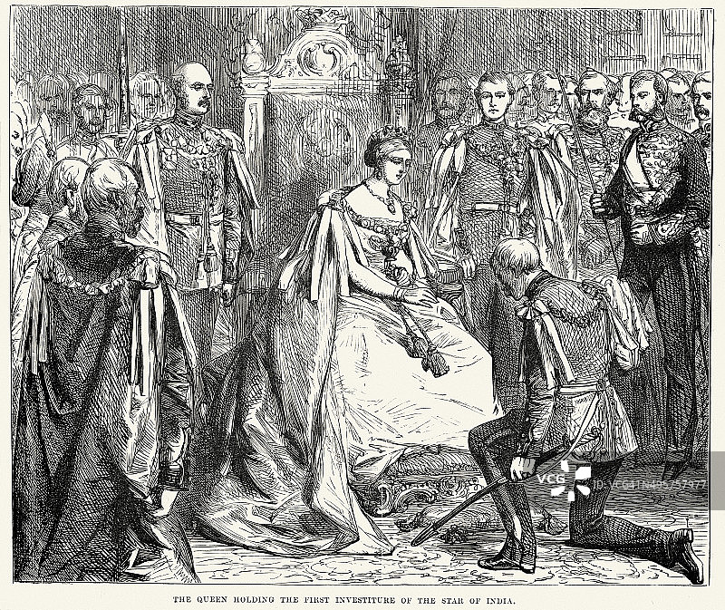 维多利亚女王图片素材