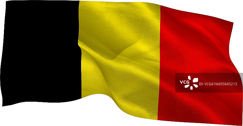 数字生成的比利时国旗图片素材