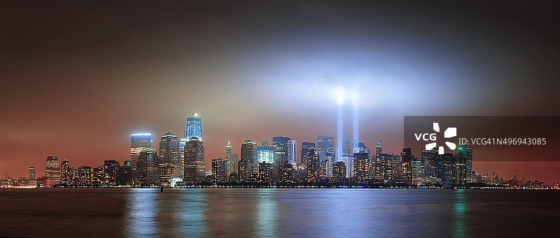 纽约市曼哈顿区图片素材