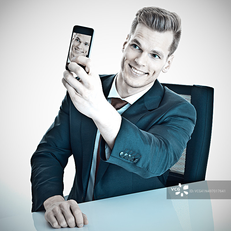 商人自拍图片素材