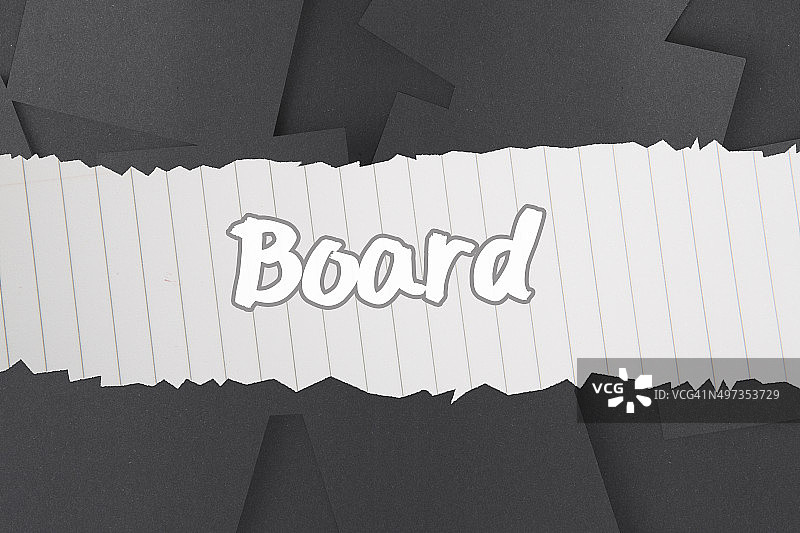 灰色纸张背景上的木板图片素材