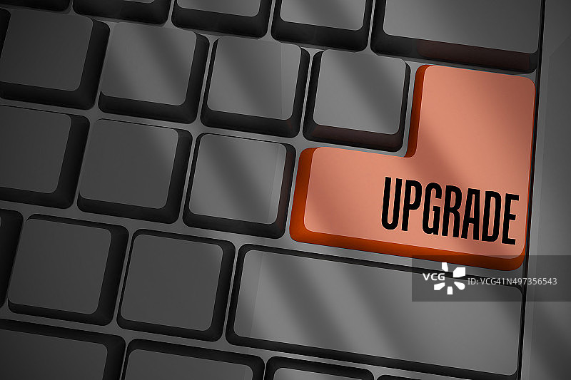 棕色键帽黑色键盘升级图片素材