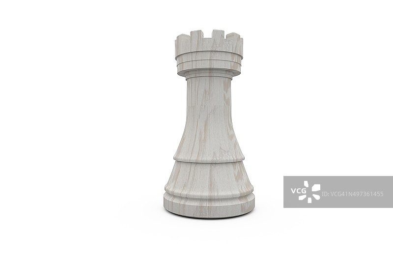 白色城堡棋子图片素材