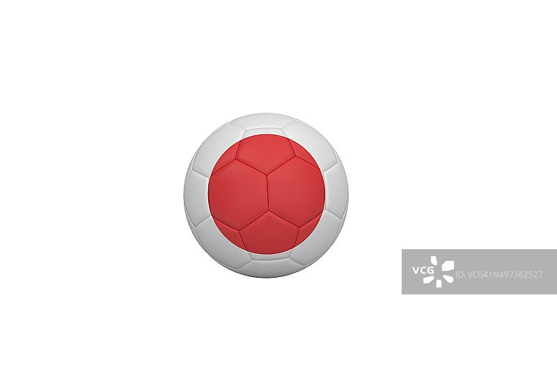 日本配色足球图片素材