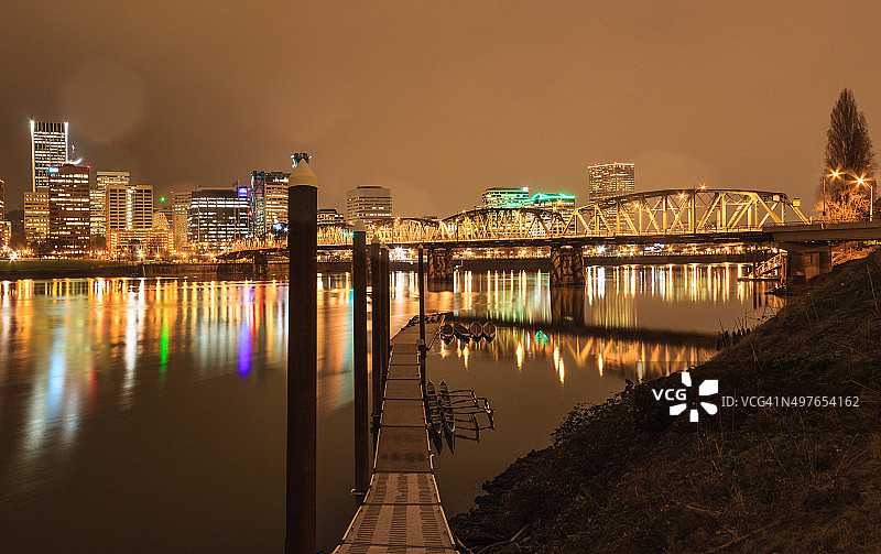 美国俄勒冈州波特兰市的风景图片素材