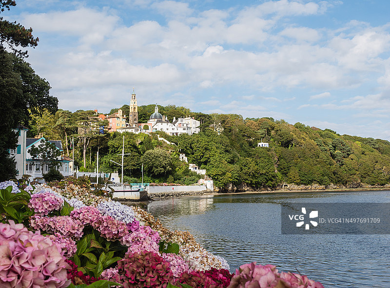 博特梅里恩小镇风光图片素材