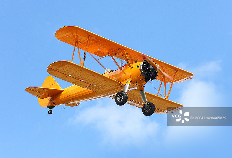 双翼飞机图片素材