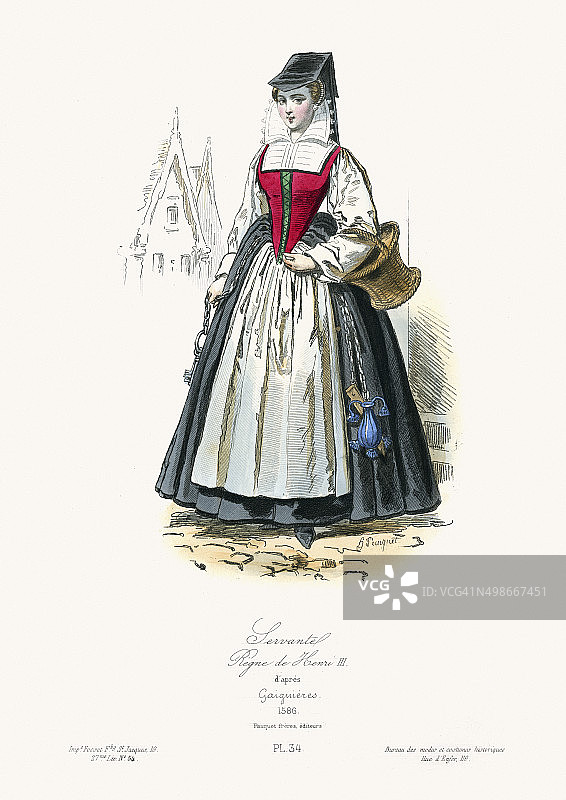 文艺复兴时尚 - 仆人图片素材