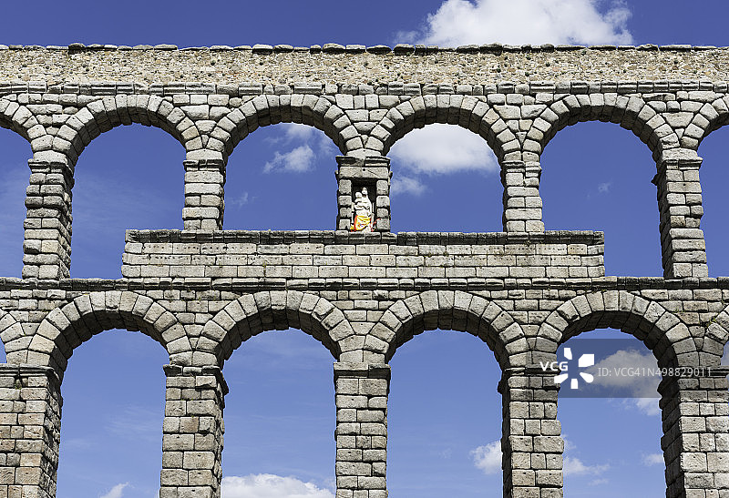 西班牙塞哥维亚渡槽图片素材