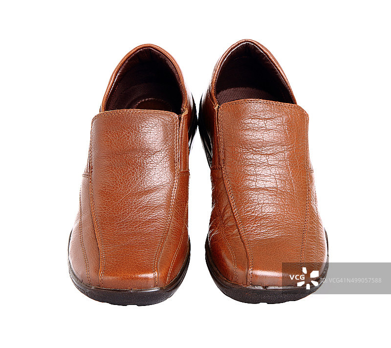 棕色男鞋图片素材