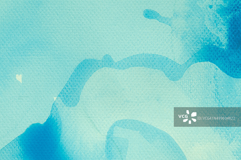 蓝色水彩背景纹理图片素材