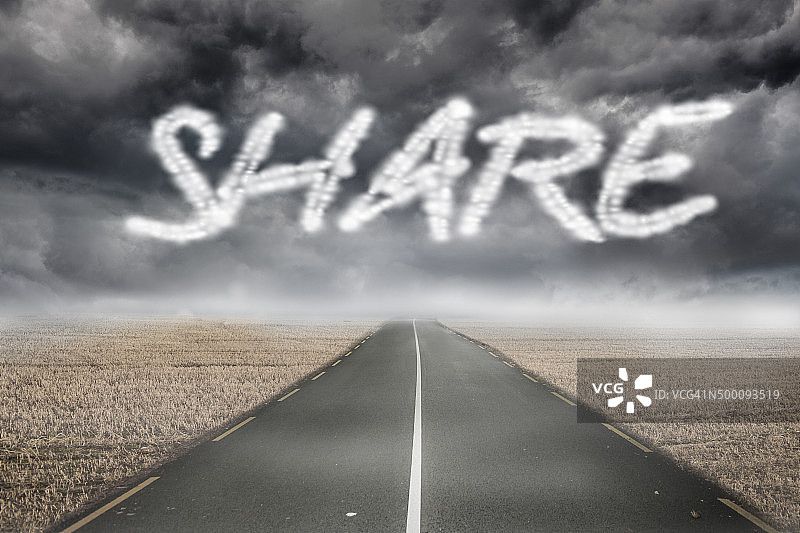 分享与雾蒙蒙的棕色街道景观图片素材