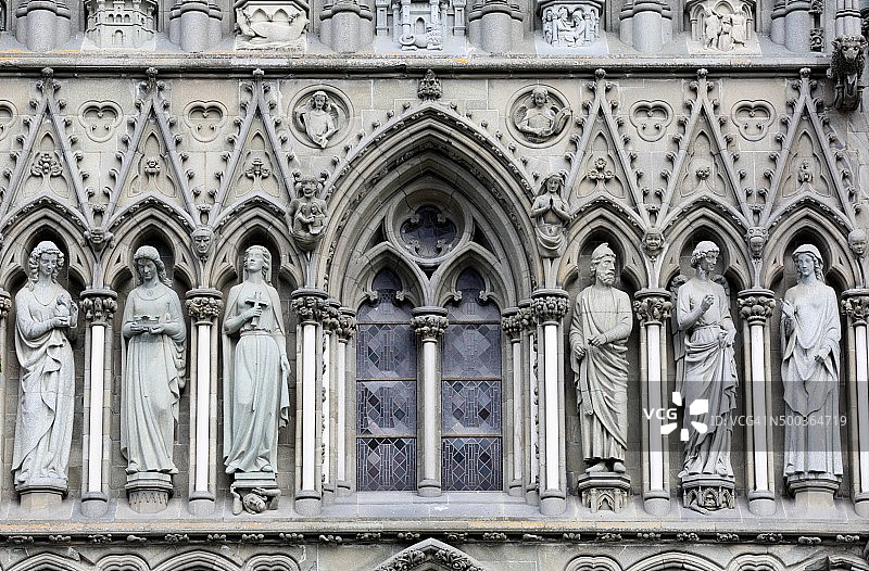 特隆赫姆大教堂图片素材