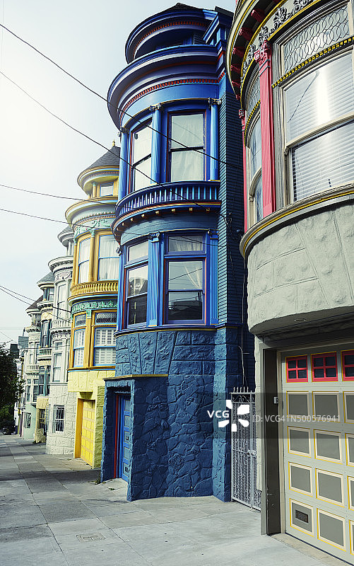 旧金山的住宅图片素材