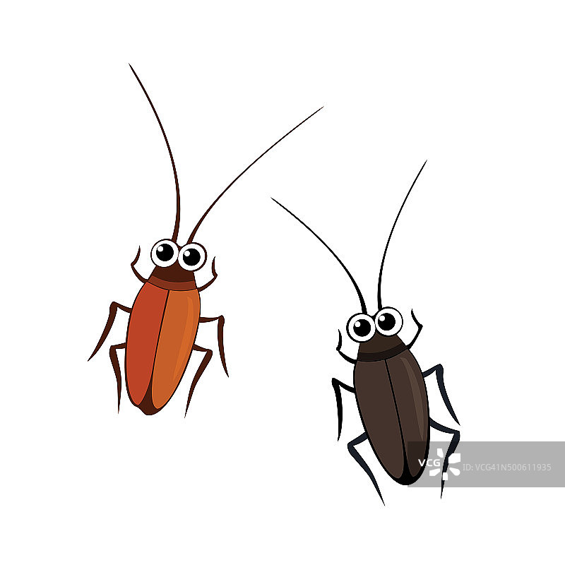 卡通蟑螂图片素材