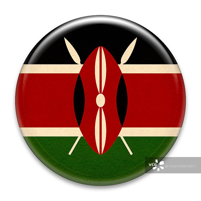 肯尼亚斑驳徽章图片素材