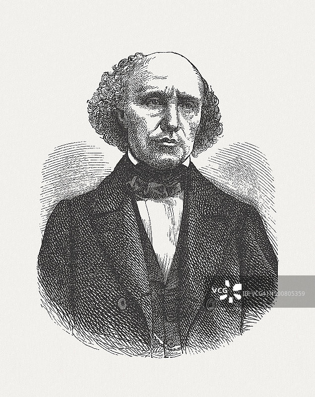 古斯塔夫·费希纳（德国心理学家）图片素材